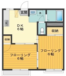 サンモール高木の物件間取画像